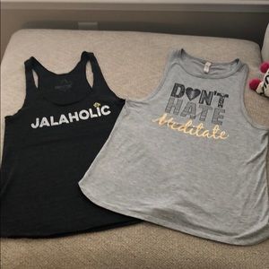 Jala & Glyder toga tank tops 2 shirts medium